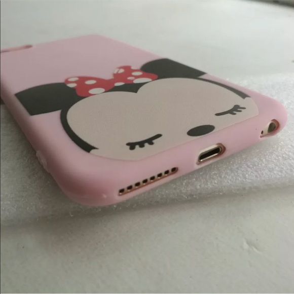 ๐ NEW IPhone 7/8/7+/8+ Minnie Mouse Pink Bow Case - Picture 2 of 3